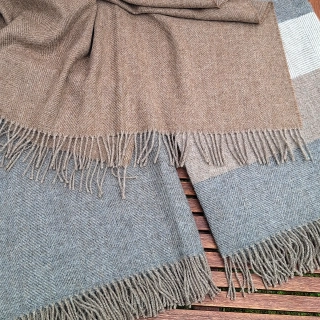 Alpakadecken aus hochwertiger Alpakawolle