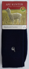Alpaka Soft Socken anthrazit, schwarz, dunkelblau