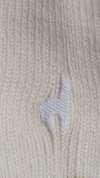 Alpakasoft Socken weißn weiß