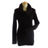 Alpaka Damen Pullover schwarz