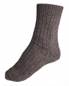 Klassische Alpaka Socken Herren Farbe anthrazit-torf